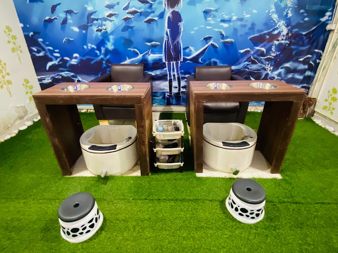 Image of HAIRTRACKBRIDALSTUDIO at Sco 12 , modal town, chajju majra road, kharar