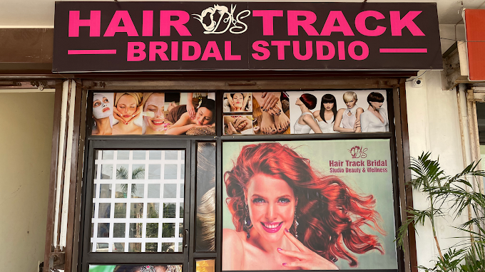 Image of HAIRTRACKBRIDALSTUDIO at Sco 12 , modal town, chajju majra road, kharar