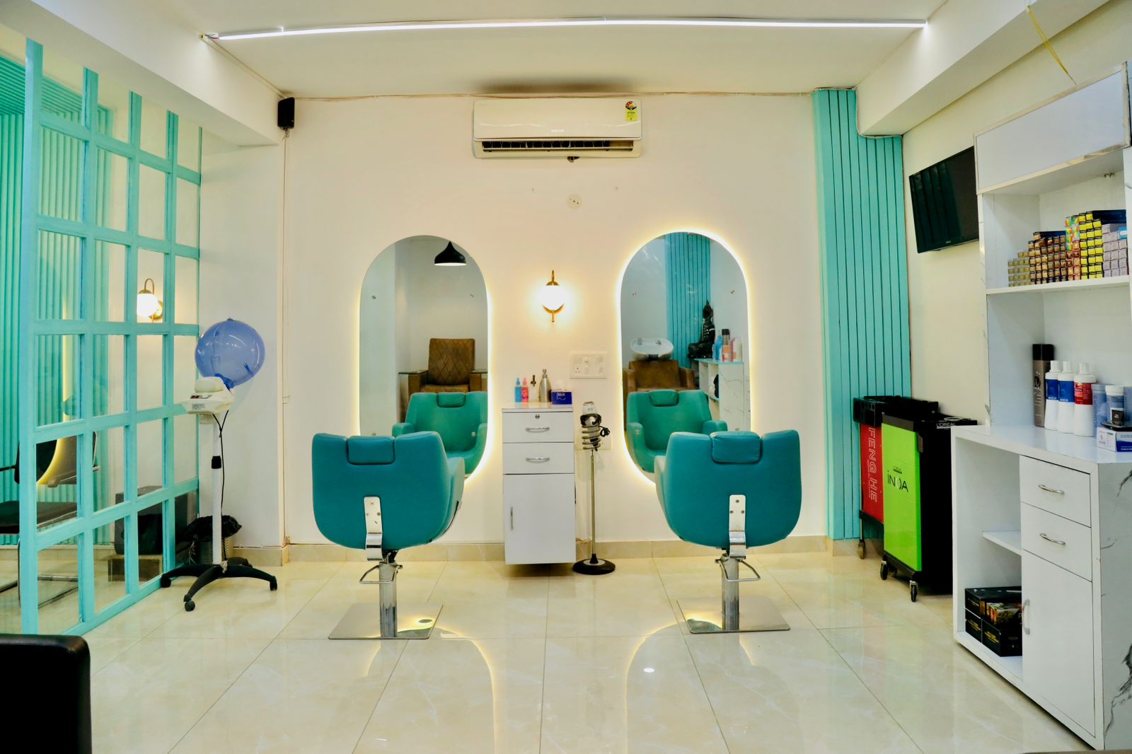 Image of HairportbyNaresh at Canal road opposite to NIVH gate ,