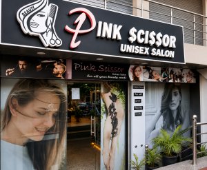 Image of PinkScissorUnisexSalon at SFD Tower, Bhuteshwar Road, Infront of Jal Nigam, Krishna Nagar