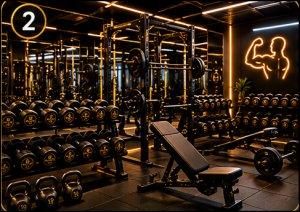 Image of Fitness at طريق ابي بكر الصديق، حي الربيع، الرياض