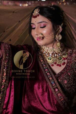 Image of DivineTouchBridalMakeup at Divine Touch Bridal Makeup, Kamadar Colony, Road Number 2, Street Number 3, Near Reliance Petrol Pump
