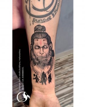 Image of skyfreaktattoos at skyfreak tattoo studio Nakshatra Tower Above O2 Hotel Inn Chikhli Road Buldana