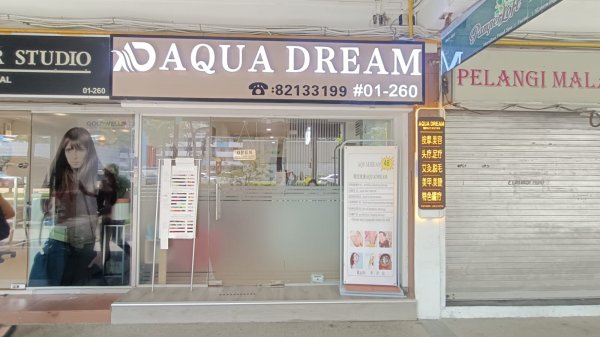 Image of AQUADREAMBEAUTYLOUNGE at 102 Towner Rd #01-260 Singapore 322102