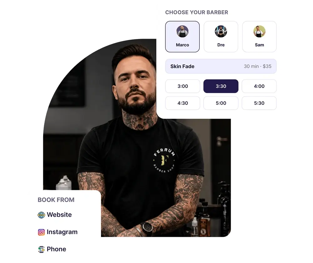 Barber Booking App Let Clients Book 