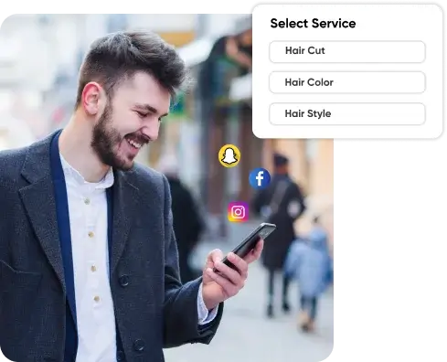 Customers Can Easily Book Services From Anywhere