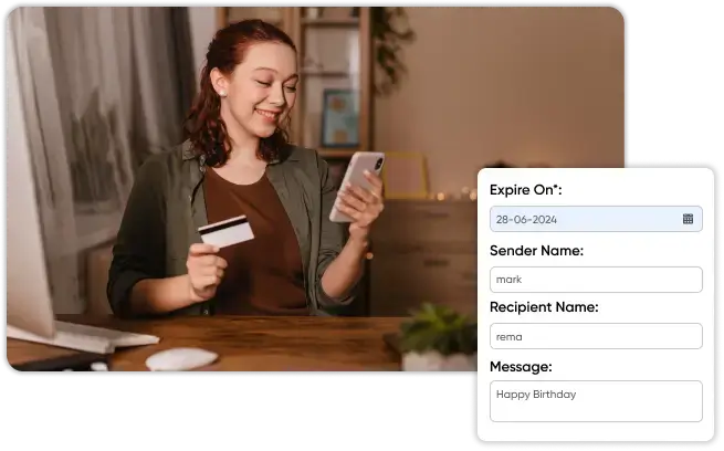 Customized Gift Vouchers