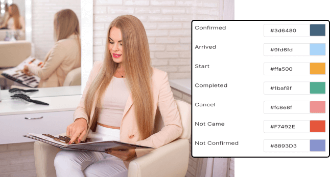 Different Appointment Color