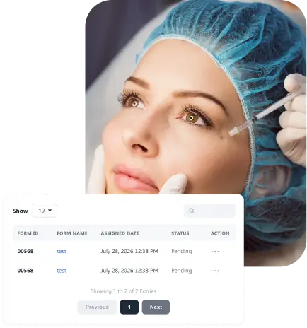 Digital Consent Forms and Patch Test Records