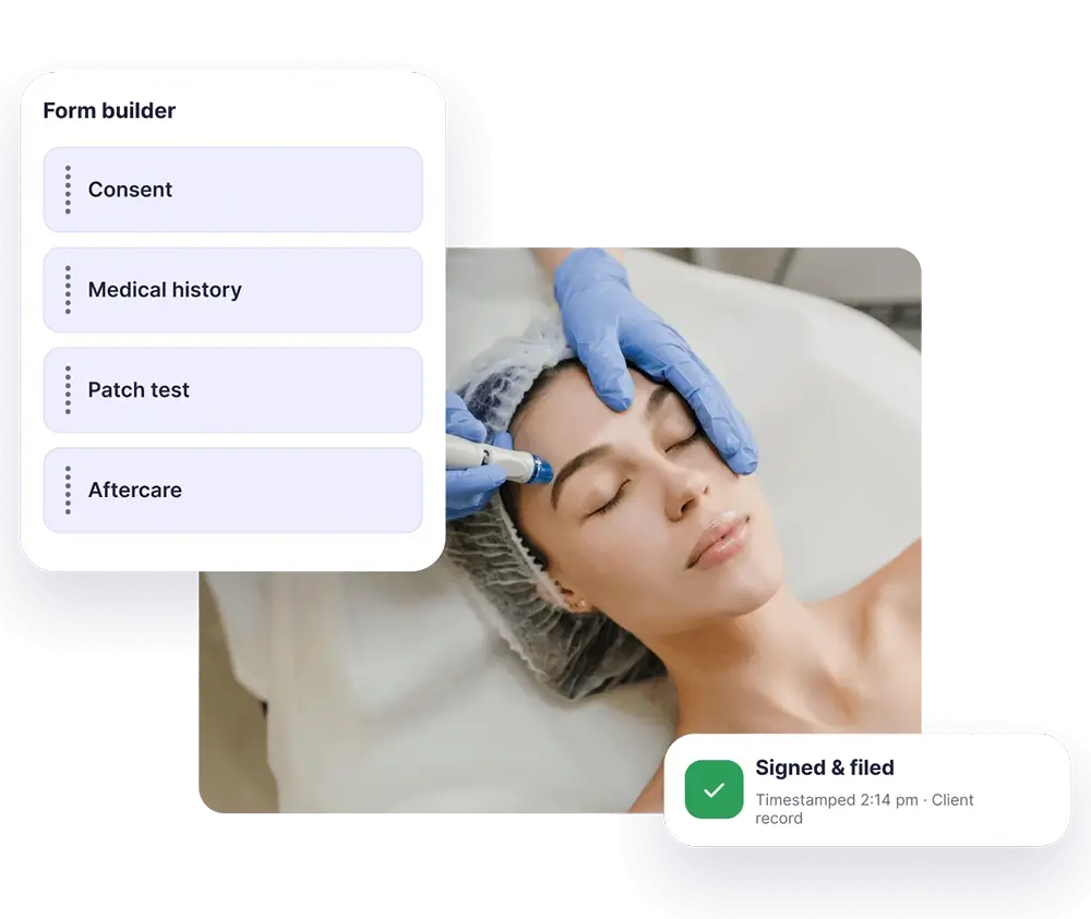 Digital Consent Forms and Patch Test Records