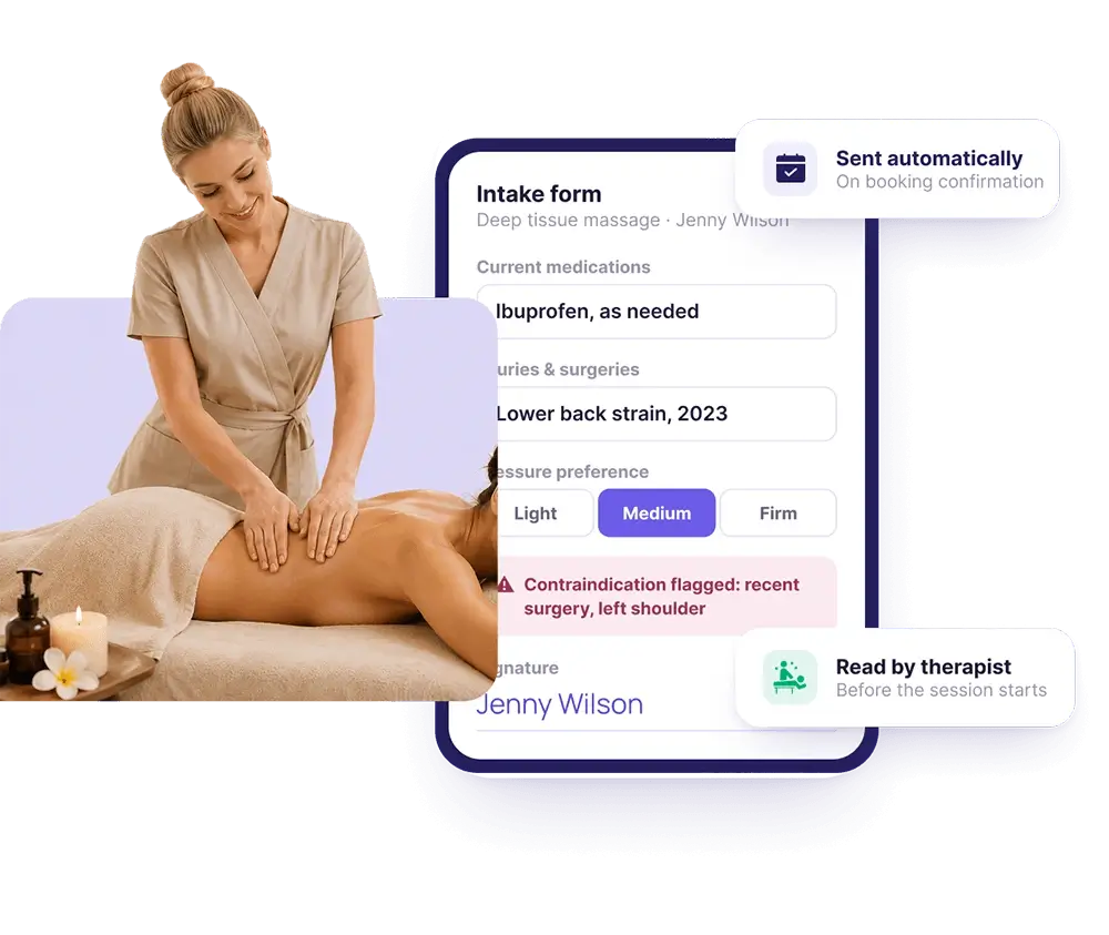 Digital Intake Forms Clients Complete Before They Arrive