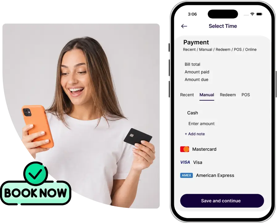 Fast Nail Salon POS and Checkout
