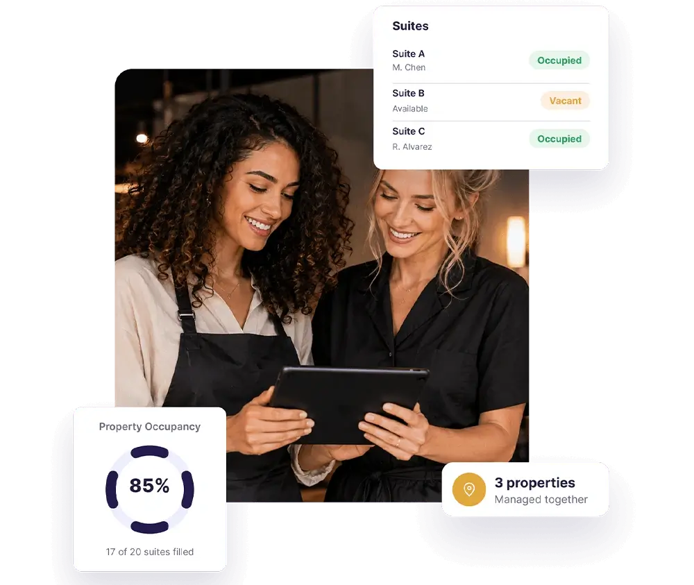 Salon Suite Software for Suite Operators