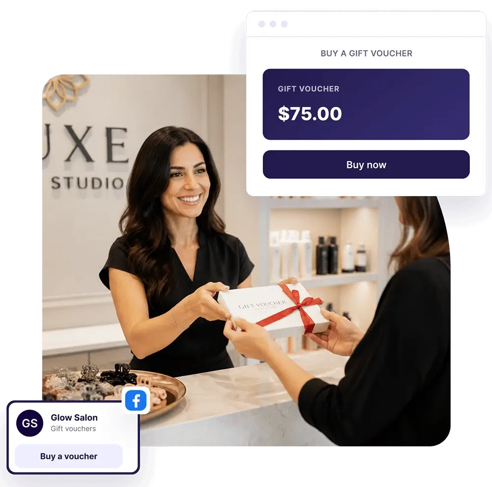 Sell Gift vouchers
