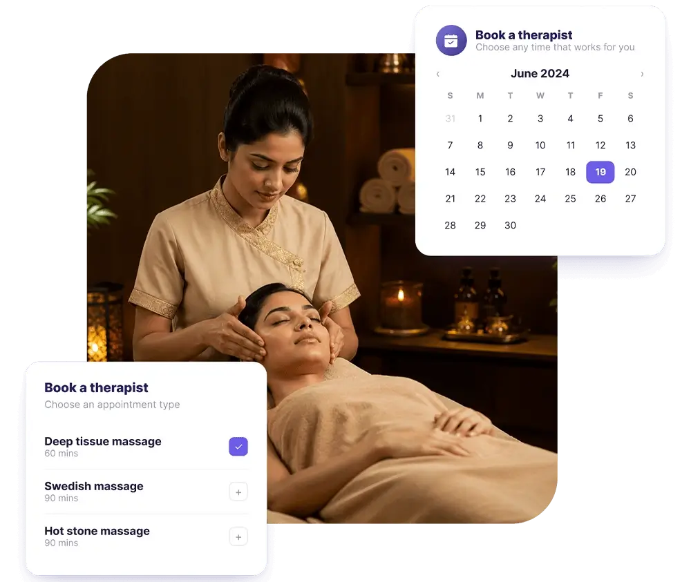 Therapist and Treatment-Room Scheduling in One Calendar