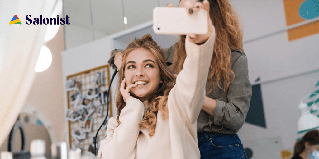 Salon Selfie Station Ideas: 13 Setups That Get Shared