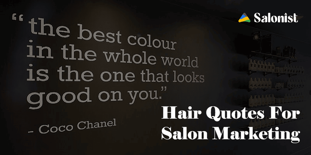 Hair Quotes and Captions for Salon Marketing