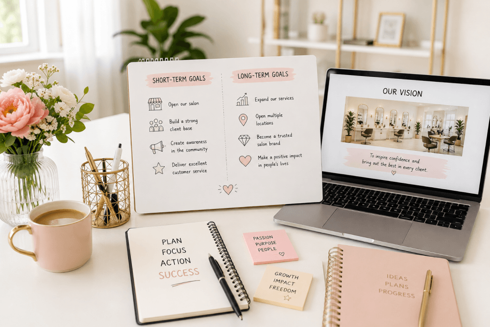 Define Your Salon's Goals and Vision