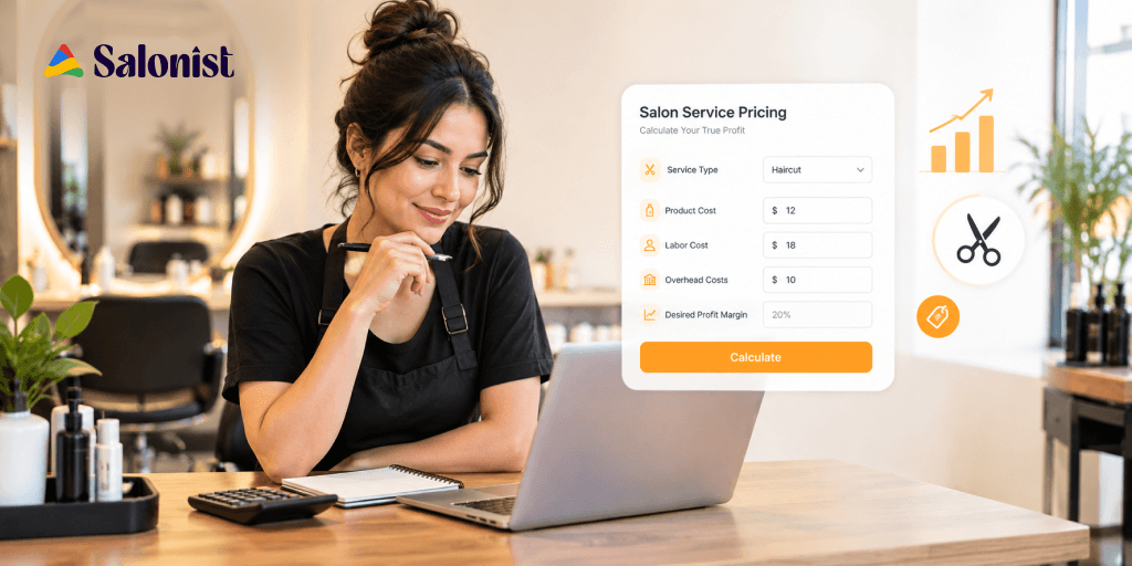 How to Price Your Salon Services for Profit (Free Pricing Calculator)