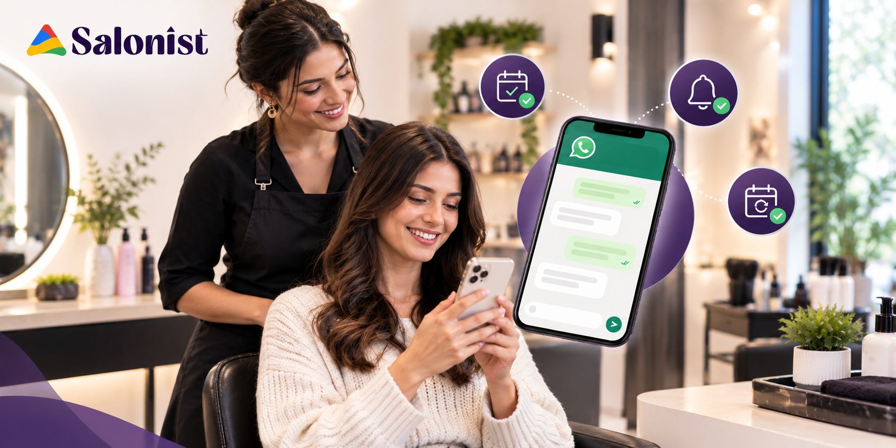 WhatsApp for Salons: How to Confirm, Remind, and Rebook Clients