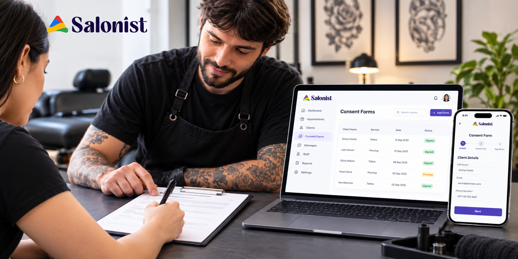 Tattoo Consent Form: What to Include and How to Store It