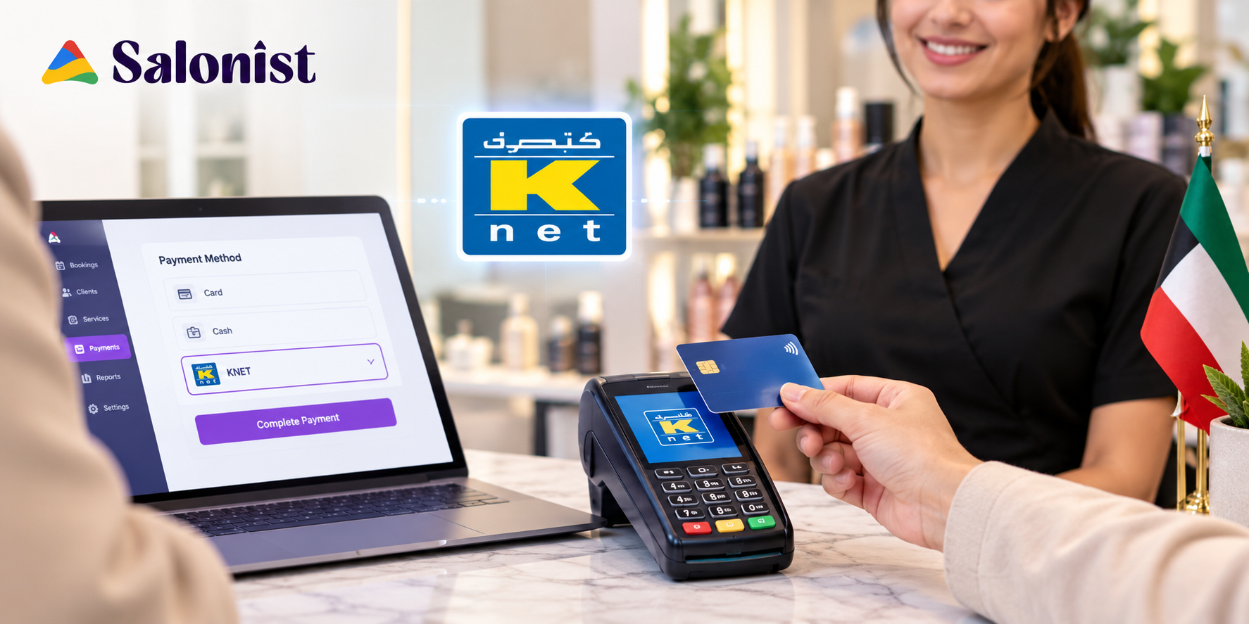 How to Accept KNET Payments at Your Salon in Kuwait